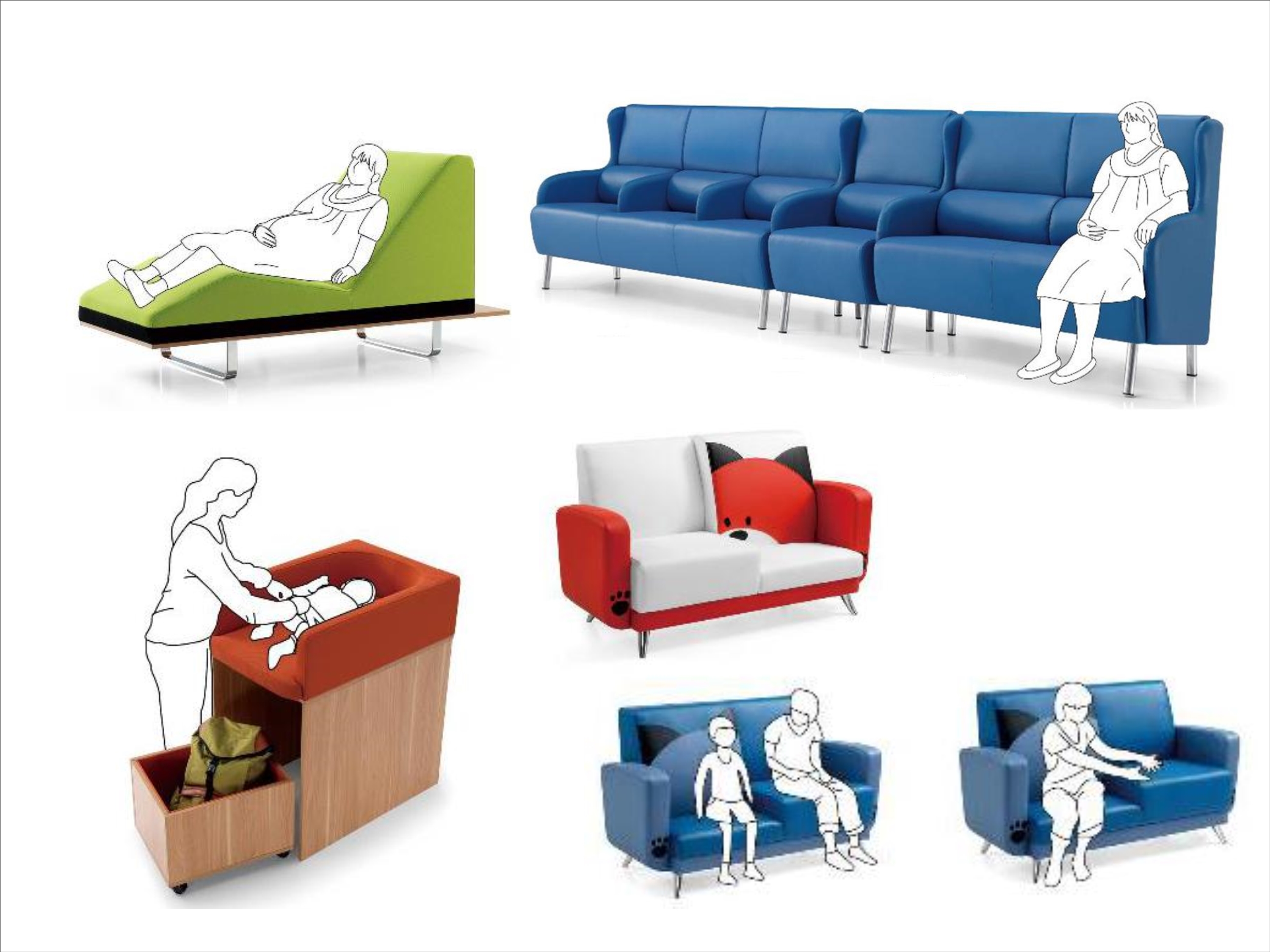Pregnant Sofa